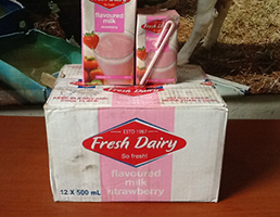 Fresh Dairy Flavoured Milk Strawberry Milk