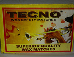 Wax Safety Matches